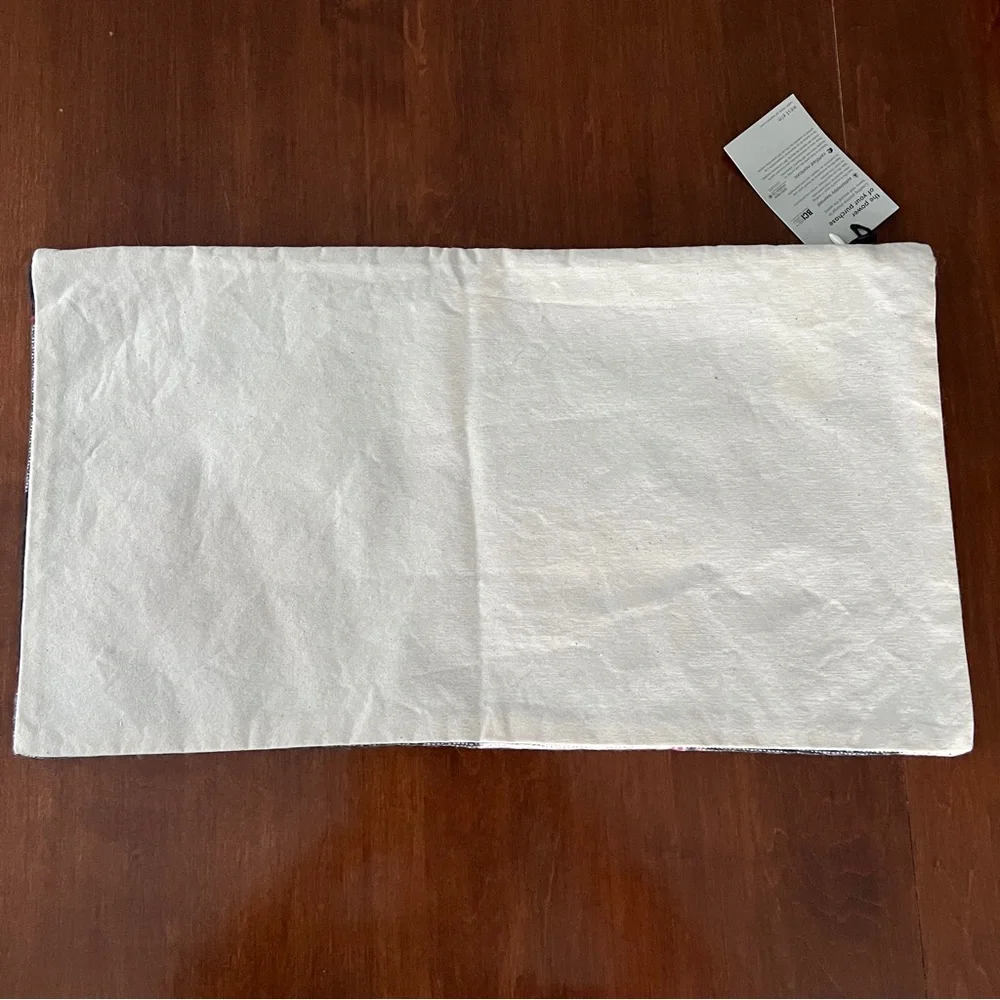 west elm | buffalo plaid pillow cover NWT